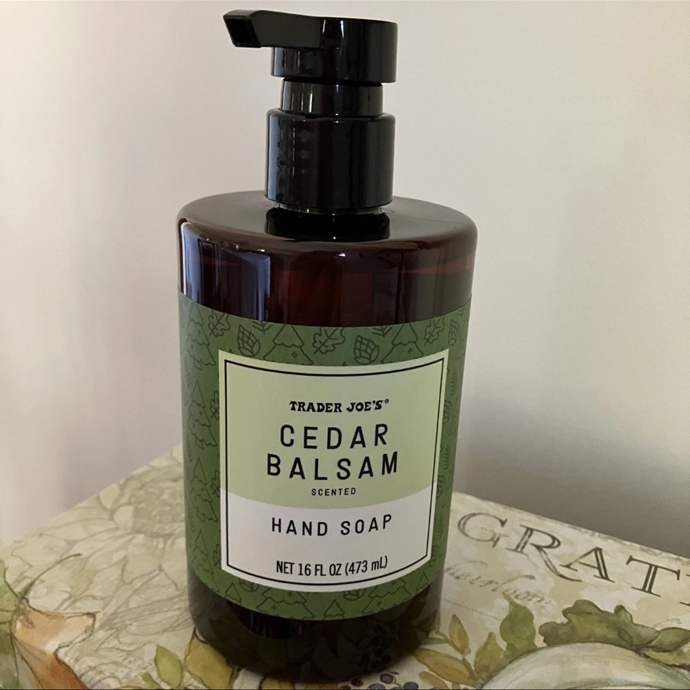 Cedar Balsam Scented HAND SOAP from Trader Joe's